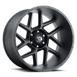 Vision Wheel Off-Road – 360 SLIVER – Black – 20″x10″ -25mm – All weather Wheels – 360-20073SB-25